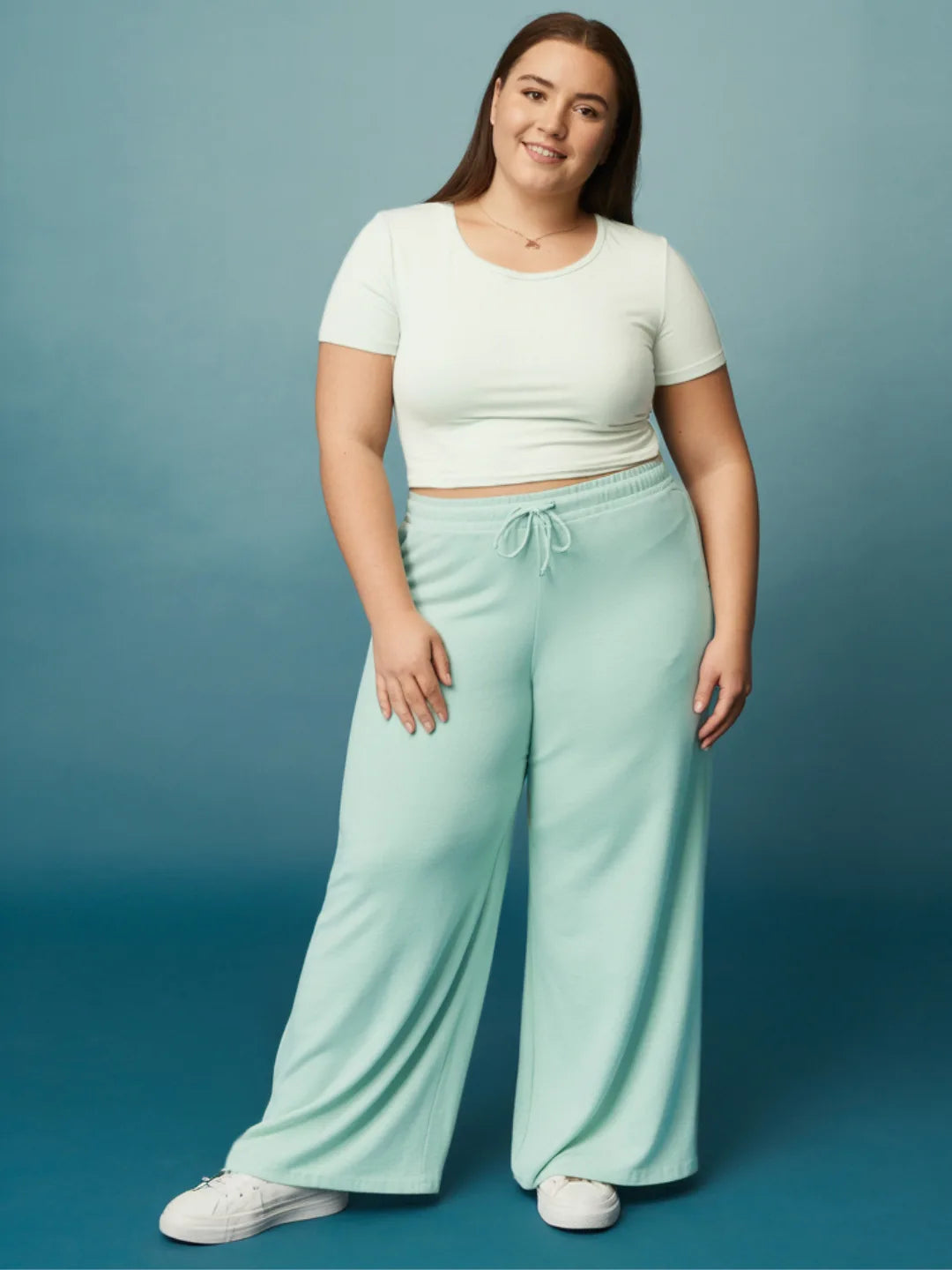 Morning Mint Flared PJ Pants