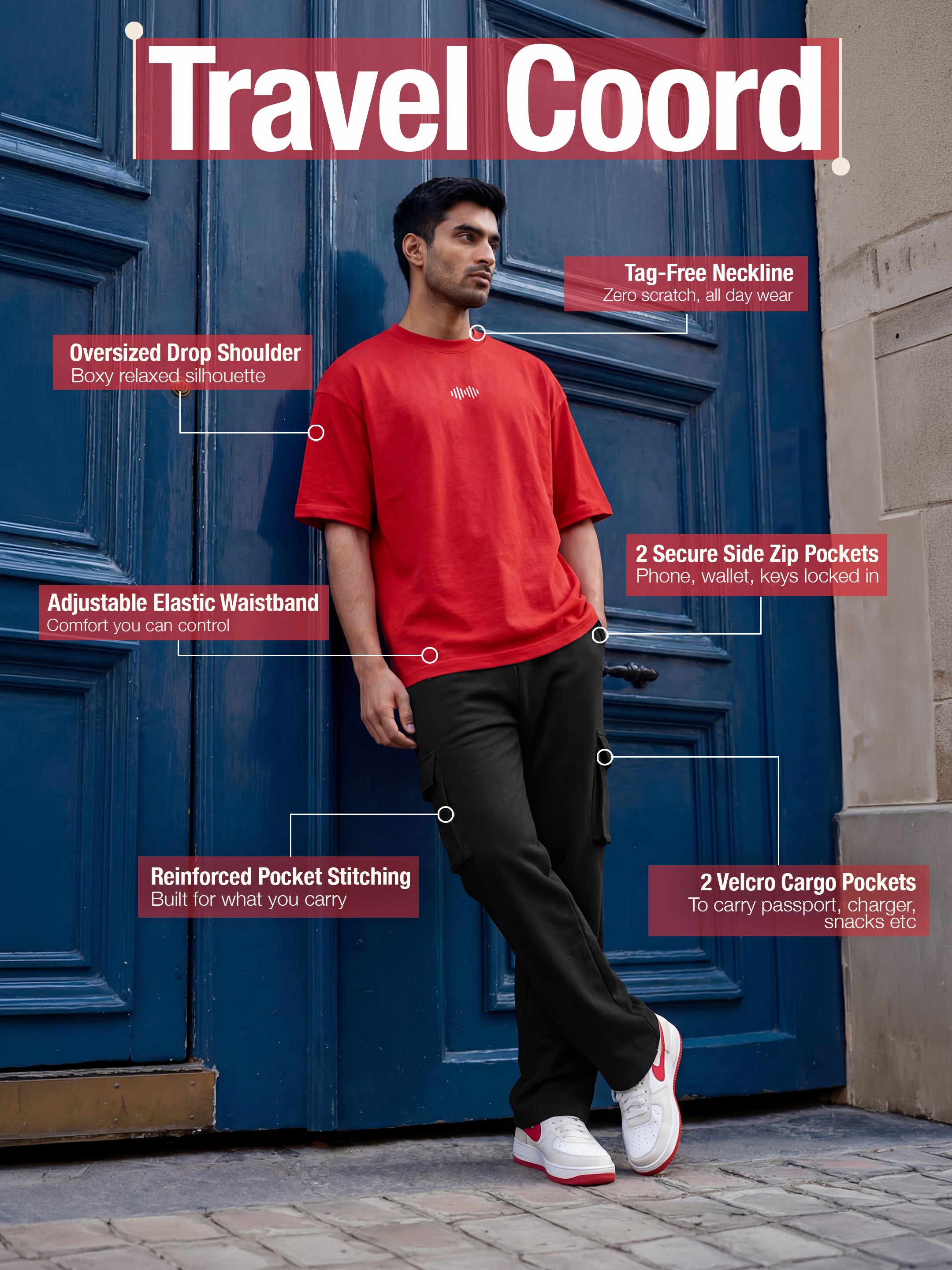 Music Cotton Men's 240 GSM AirEase Co-ord