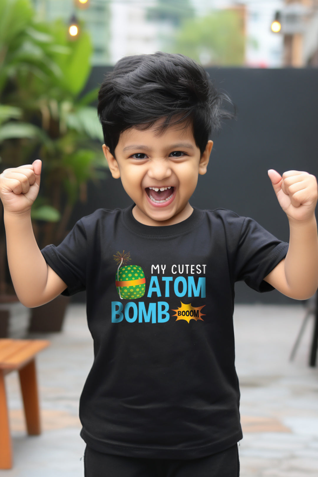 My Cutest Atom Bomb Kids T Shirt