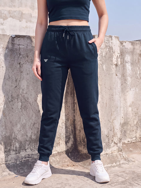 Navy Fleece Joggers
