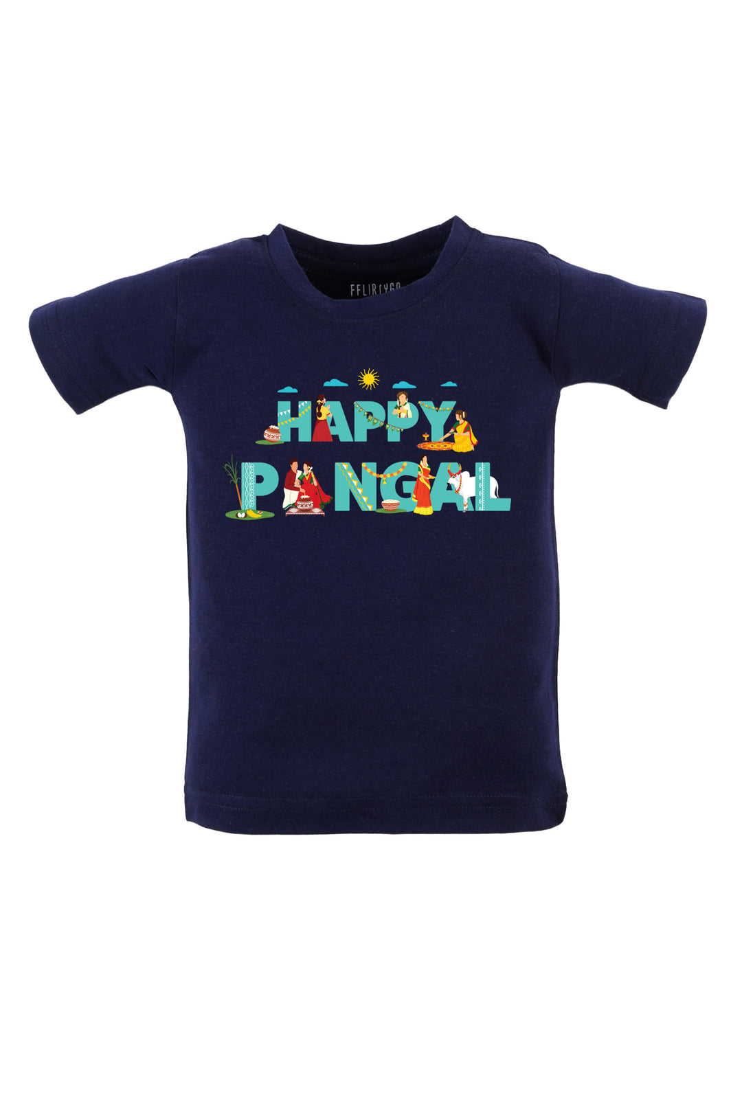 Happy pongal Rituals Kids T Shirt
