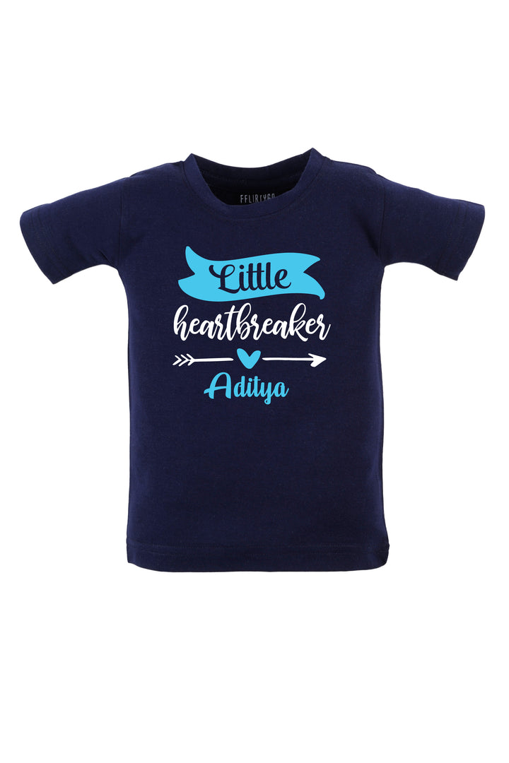 Little Heart Breaker Kids T Shirt w/ Custom Name