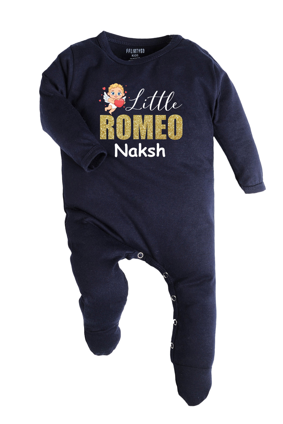 Little Romeo Baby Romper | Onesies w/ Custom Name