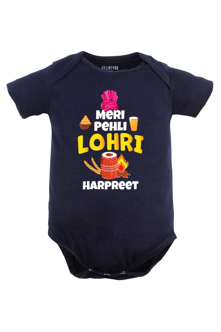 Meri Pehli Lohri Baby Romper | Onesies w/ Custom Name