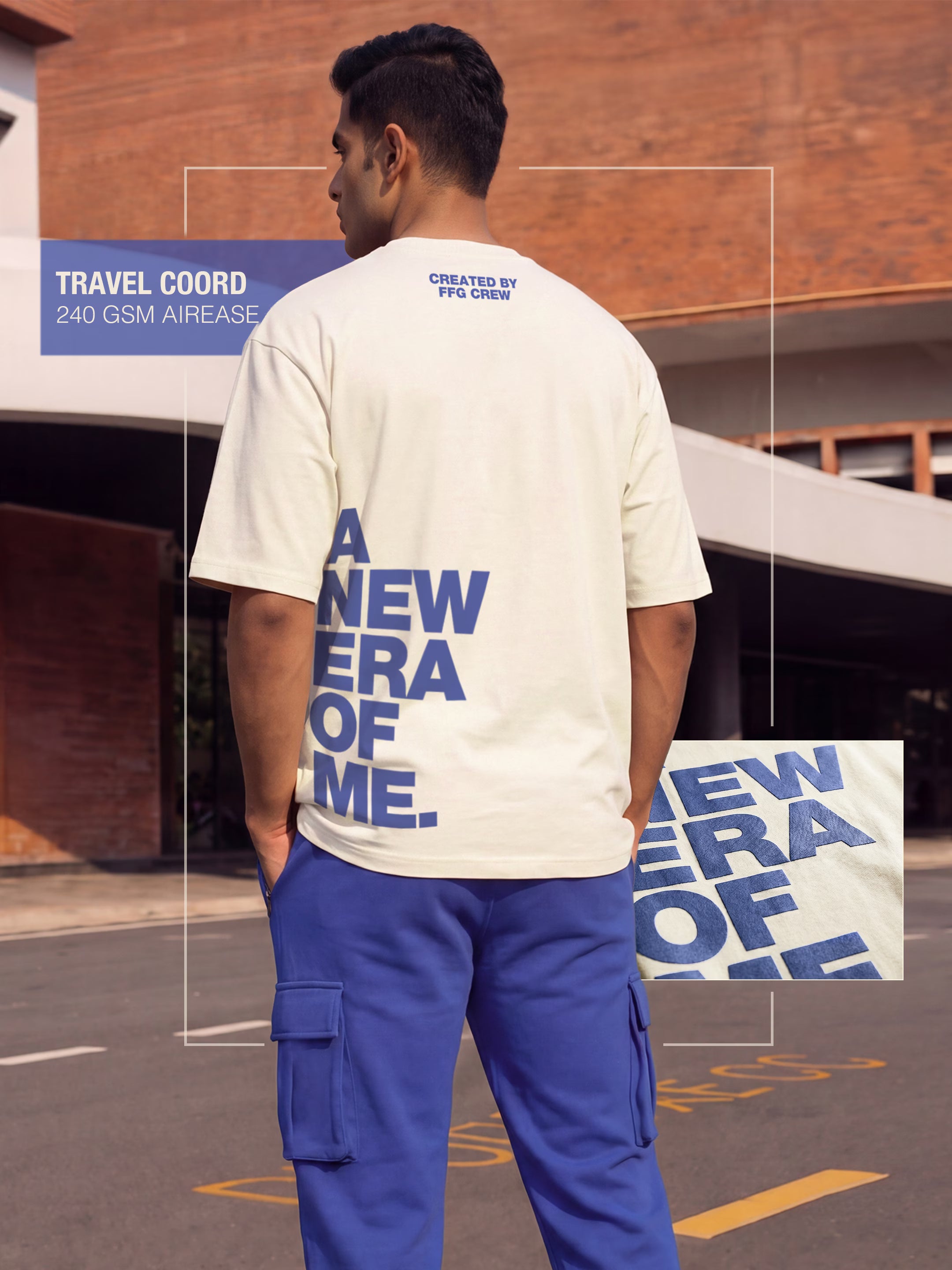 New Era Cotton Men's 240 GSM AirEase Co-ord