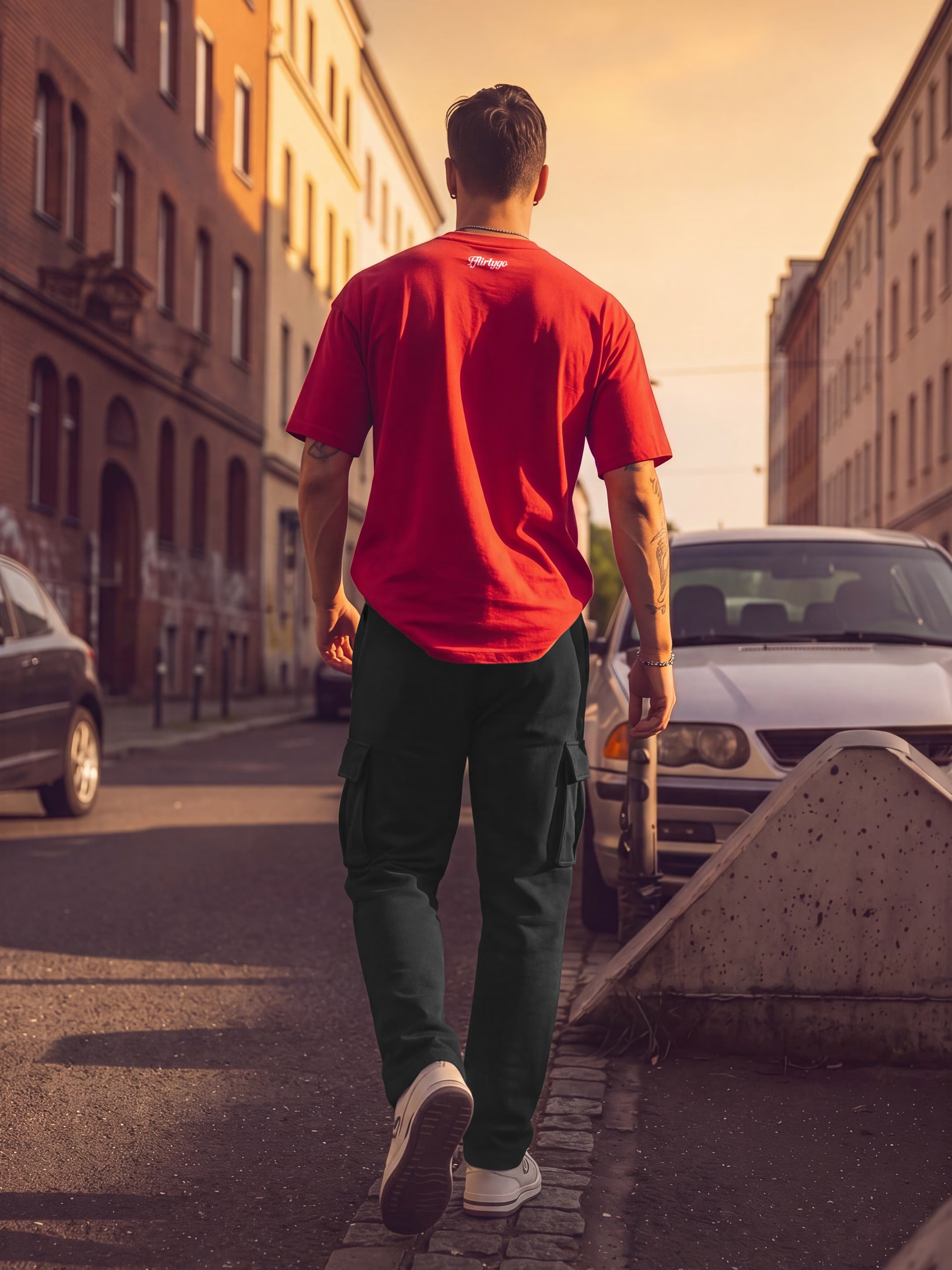 No Guts No Glory Cotton Men's 240 GSM AirEase Co-ord