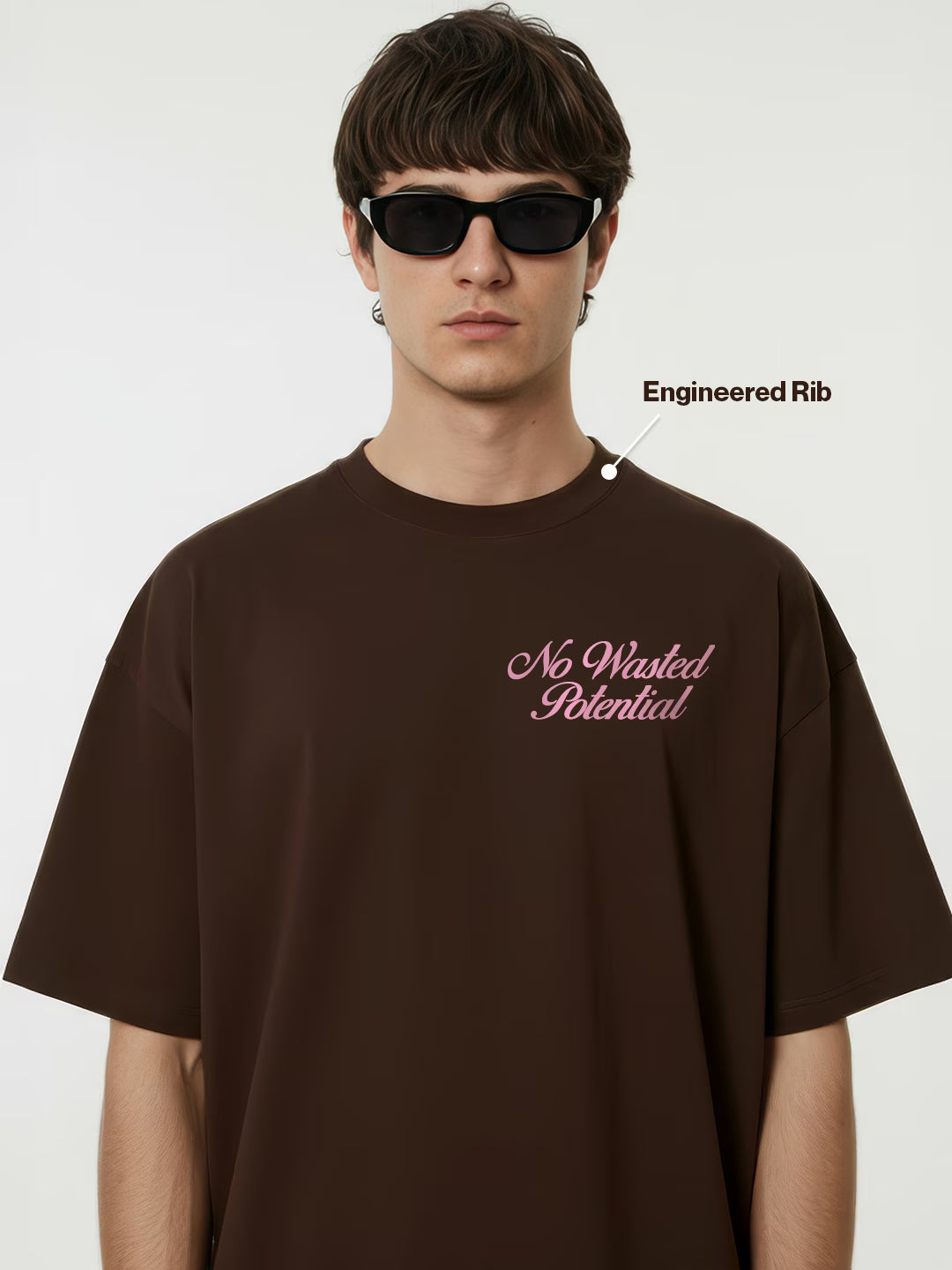 No Wasted Potential Men's Oversized T-Shirt