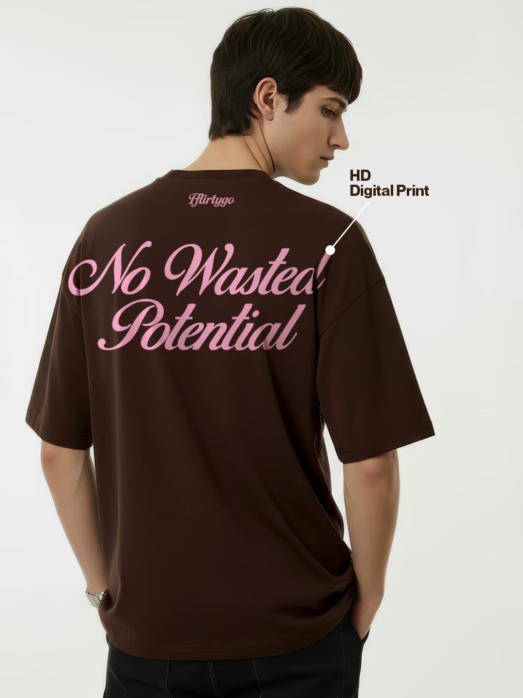 No Wasted Potential Men's Oversized T-Shirt
