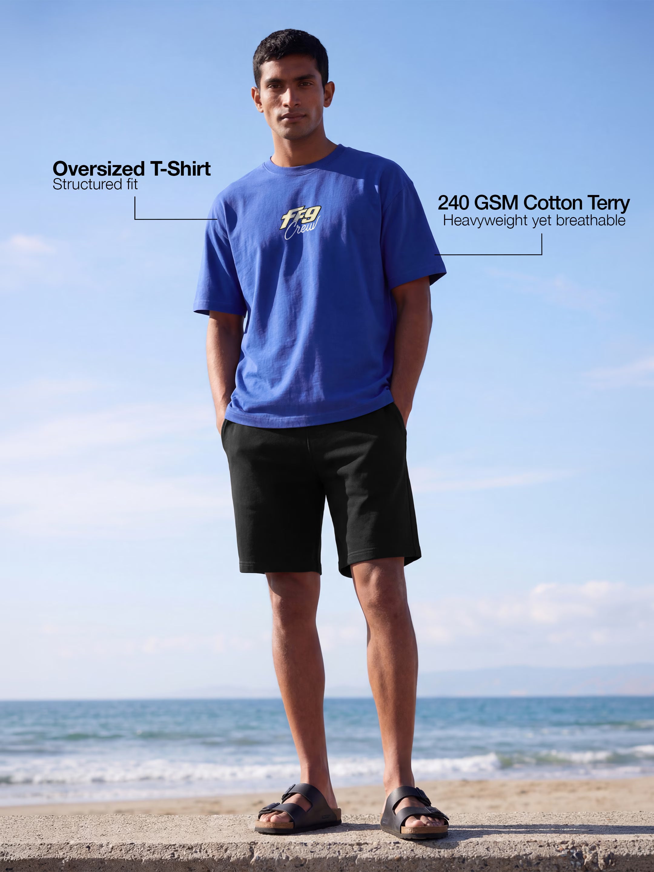 One Of One Cotton Men's Oversized T-Shirt