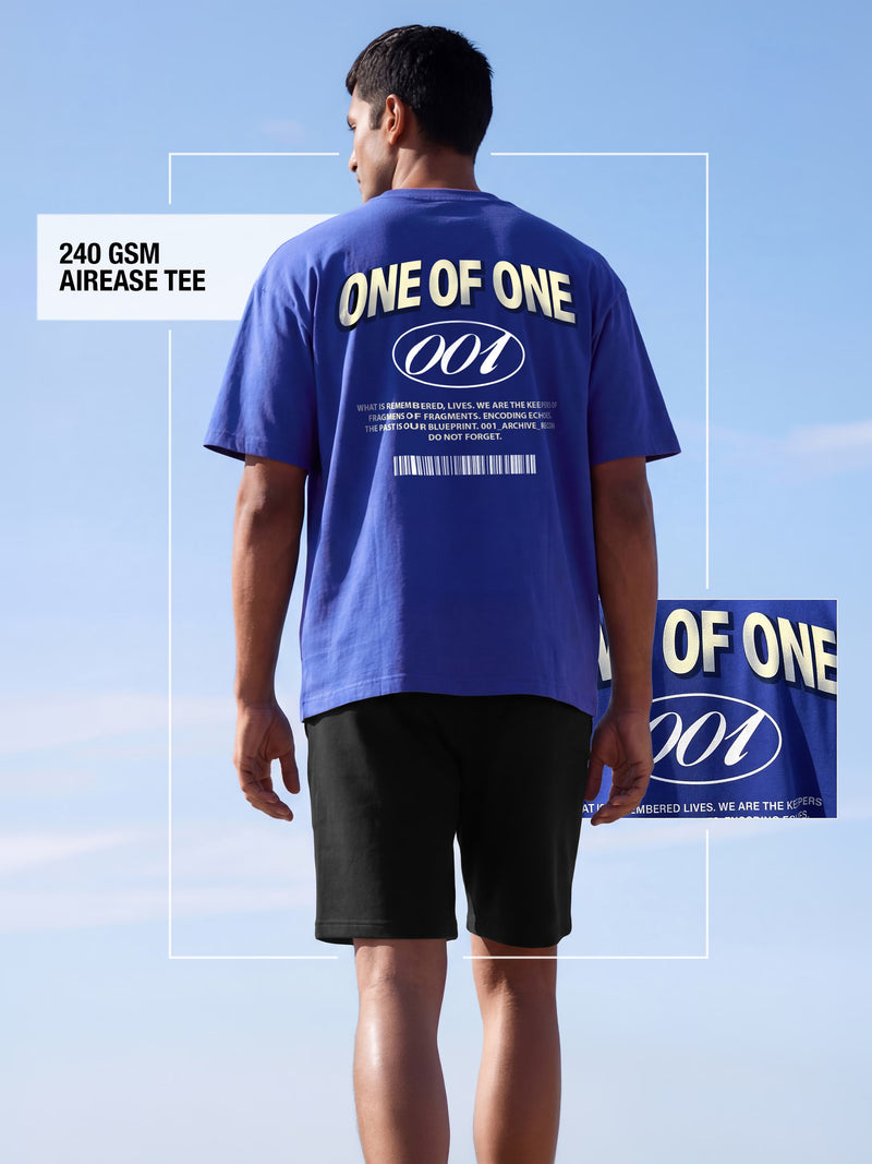 One Of One Cotton Men's Oversized T-Shirt