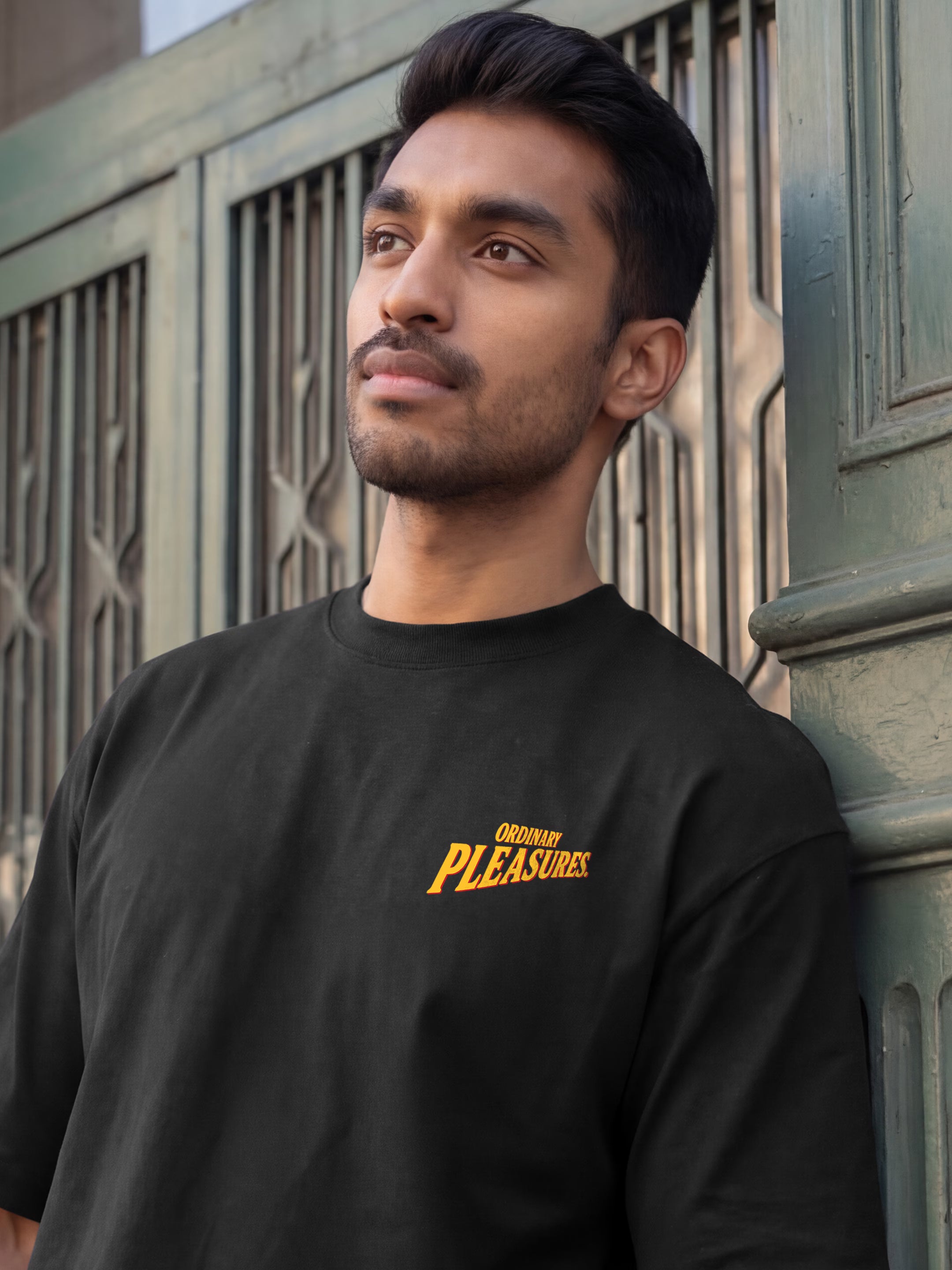 Ordinary Pleasures Cotton Men's Oversized T-Shirt