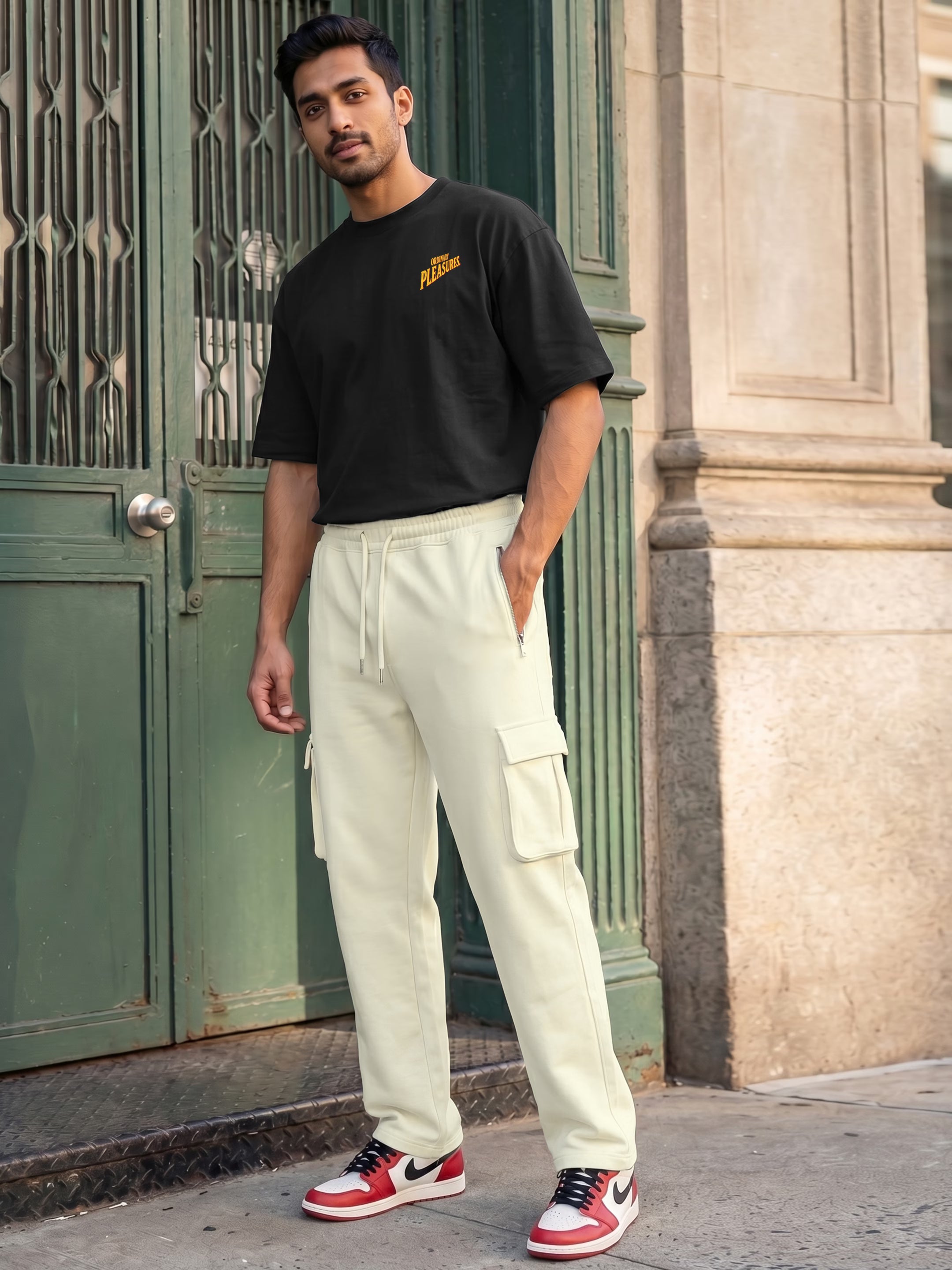 Ordinary Pleasures Cotton Men's Oversized T-Shirt