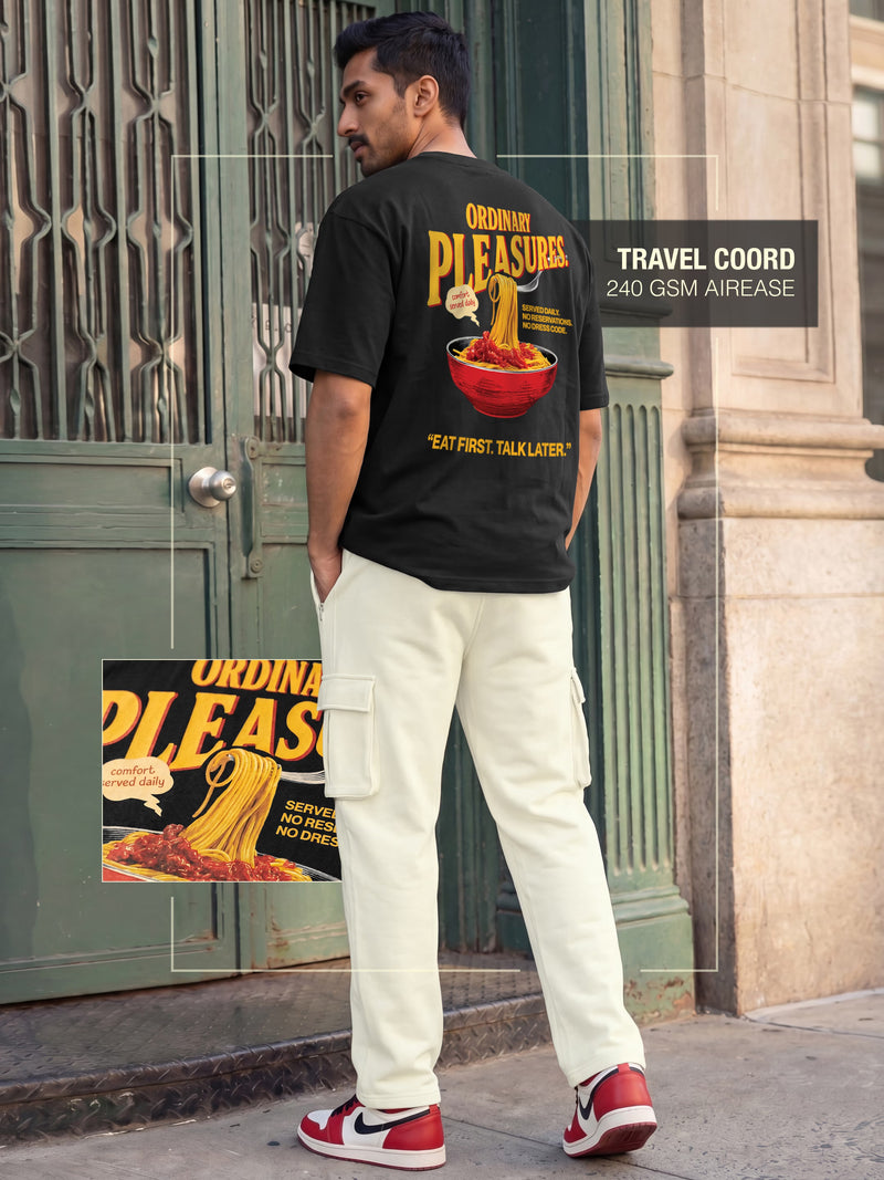 Ordinary Pleasures Cotton Men's 240 GSM AirEase Full Co-ord