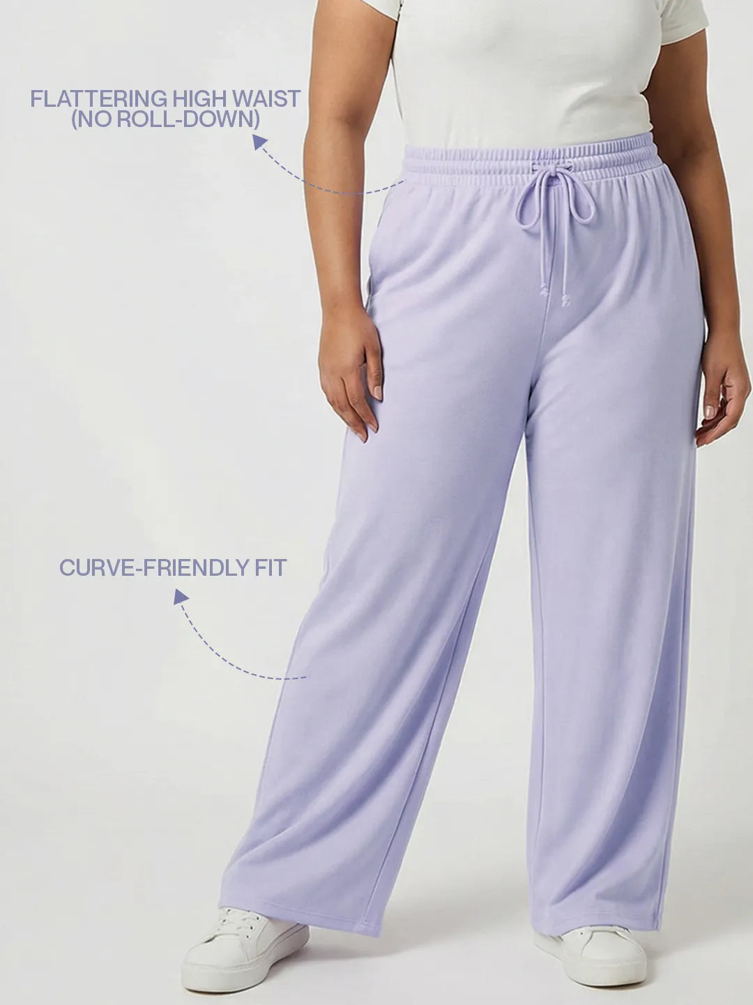 Lavender Dream Flared PJ Pants
