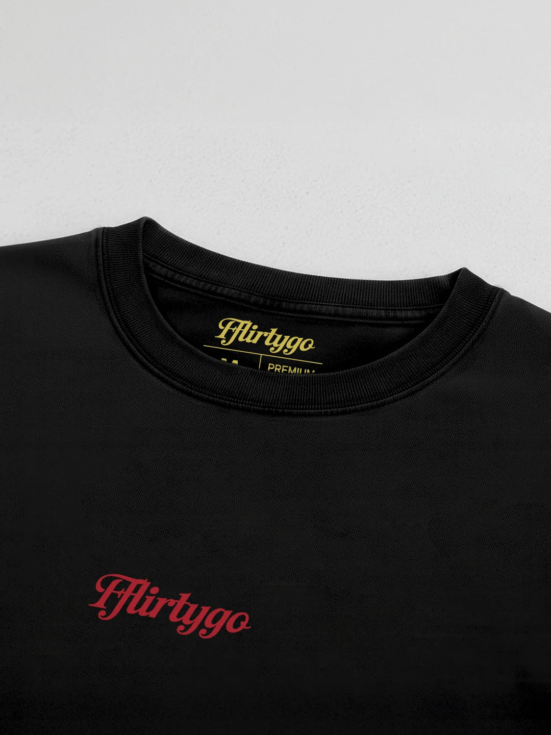 Paranoid Puff Printed Mens Oversized T-Shirt