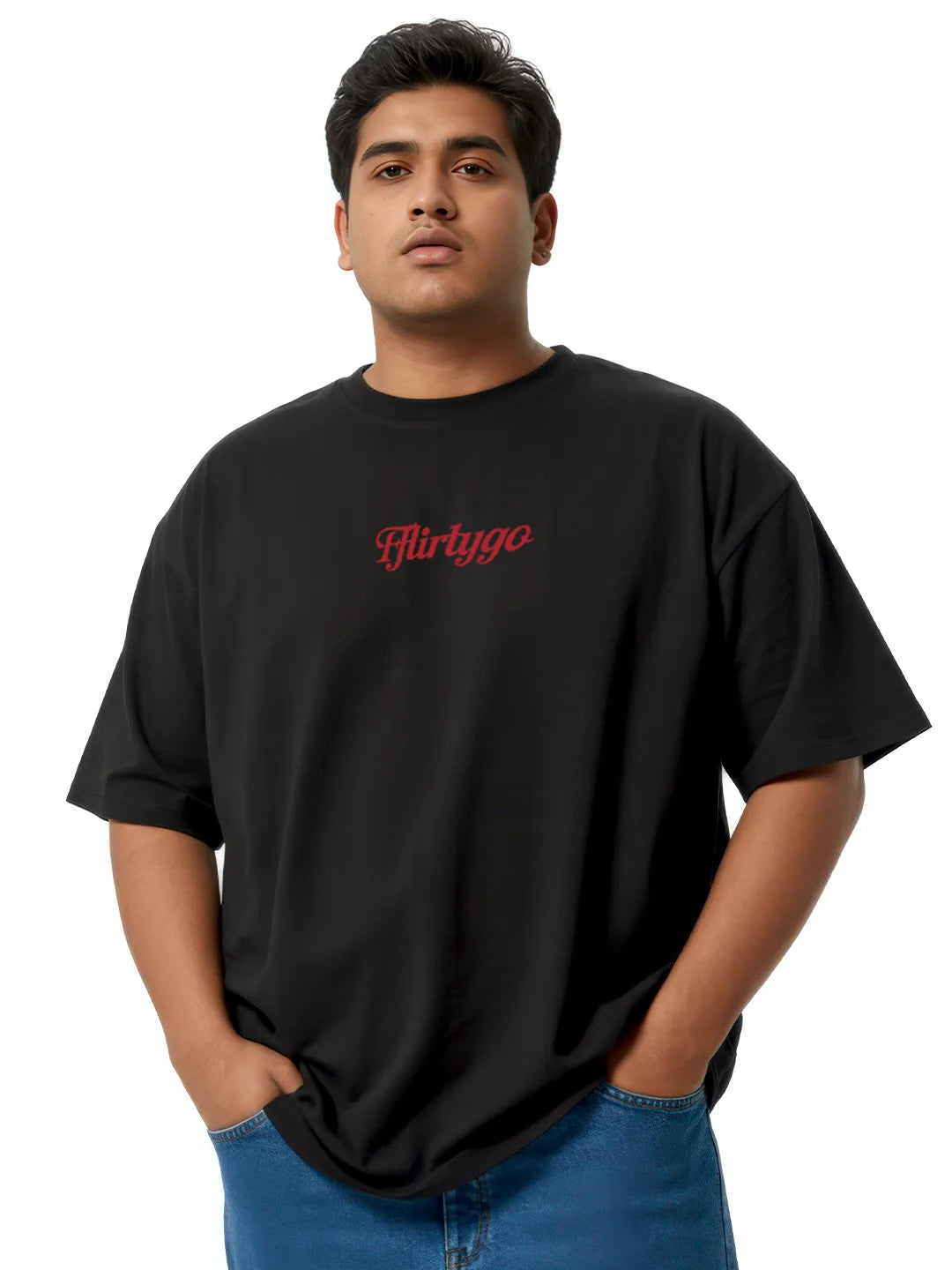 Paranoid Puff Printed Mens Oversized T-Shirt