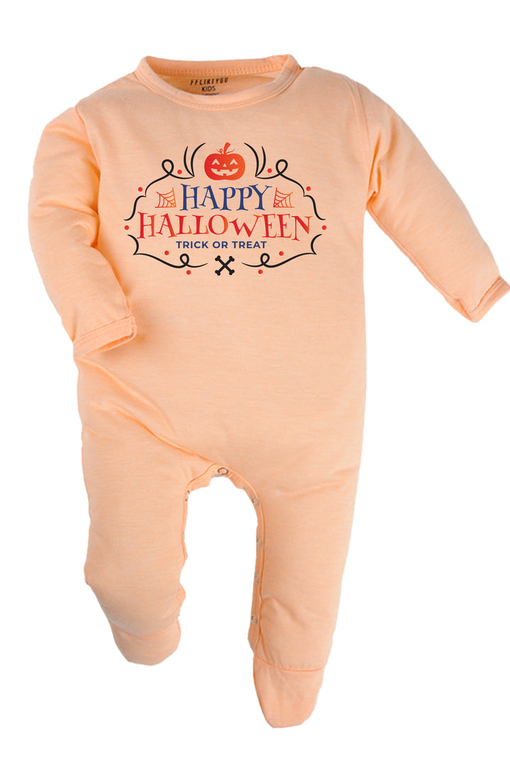 Happy Halloween Trick Or Treat Baby Romper | Onesies