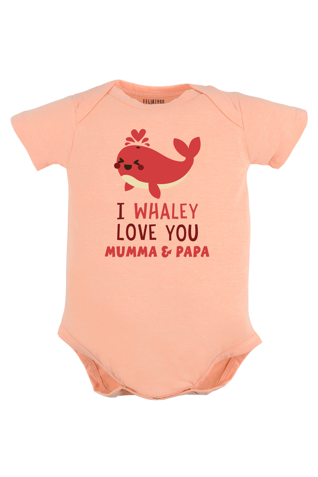 I Whaley Love You Baby Romper | Onesies