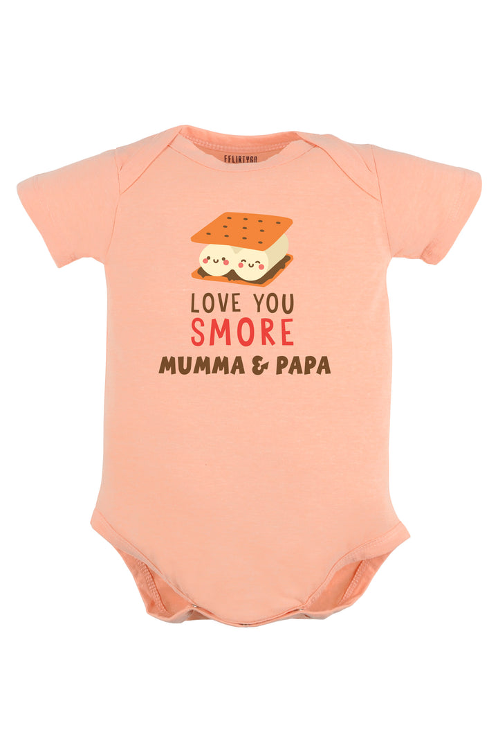 Love You Smore Mumma & Papa Baby Romper | Onesies