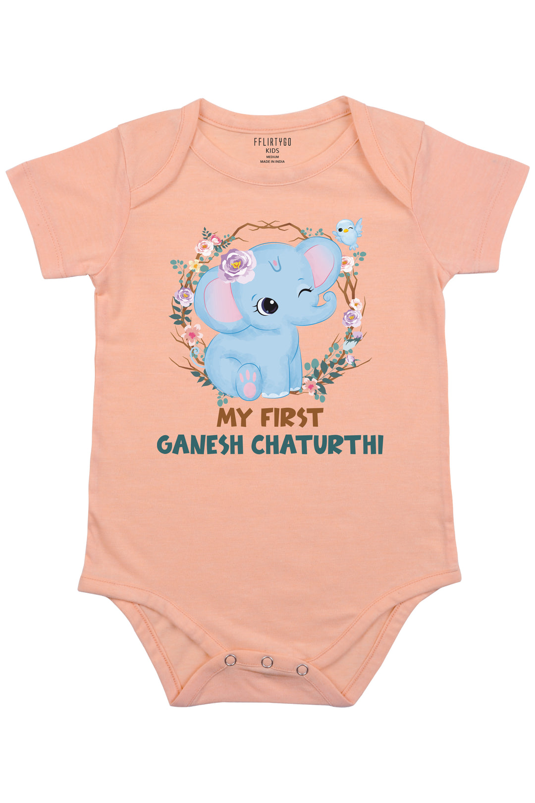 My First Ganesh Chaturthi Baby Romper | Onesies
