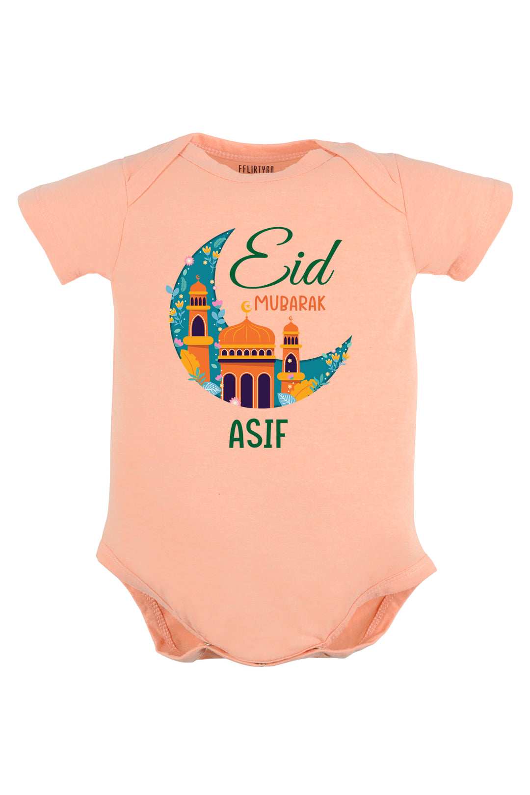 Eid Mubarak Baby Romper | Onesies w/ Custom Name