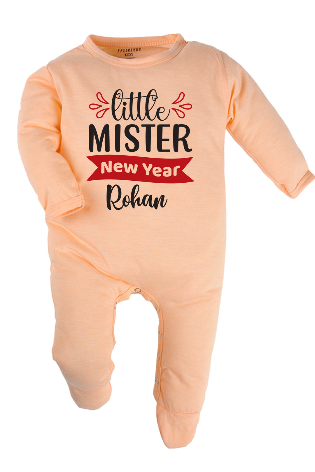 Little Mister New Year Baby Romper | Onesies w/ Custom Name