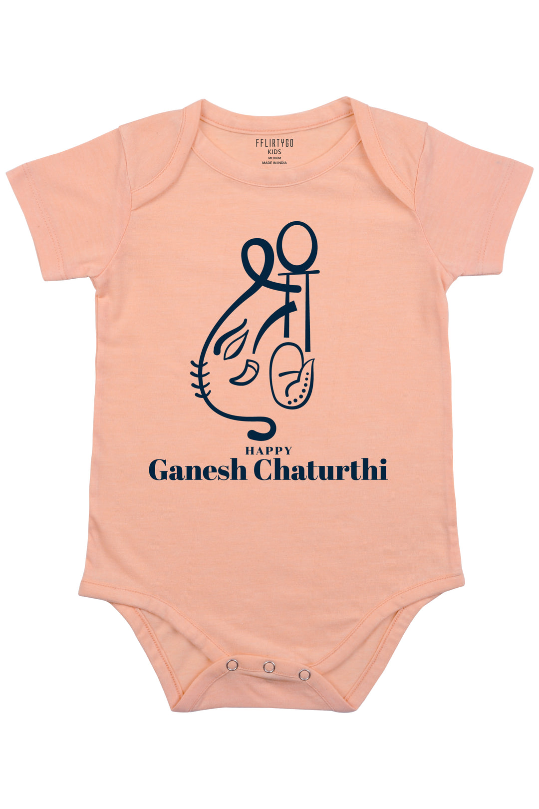 Happy Ganesh Chaturthi Baby Romper | Onesies