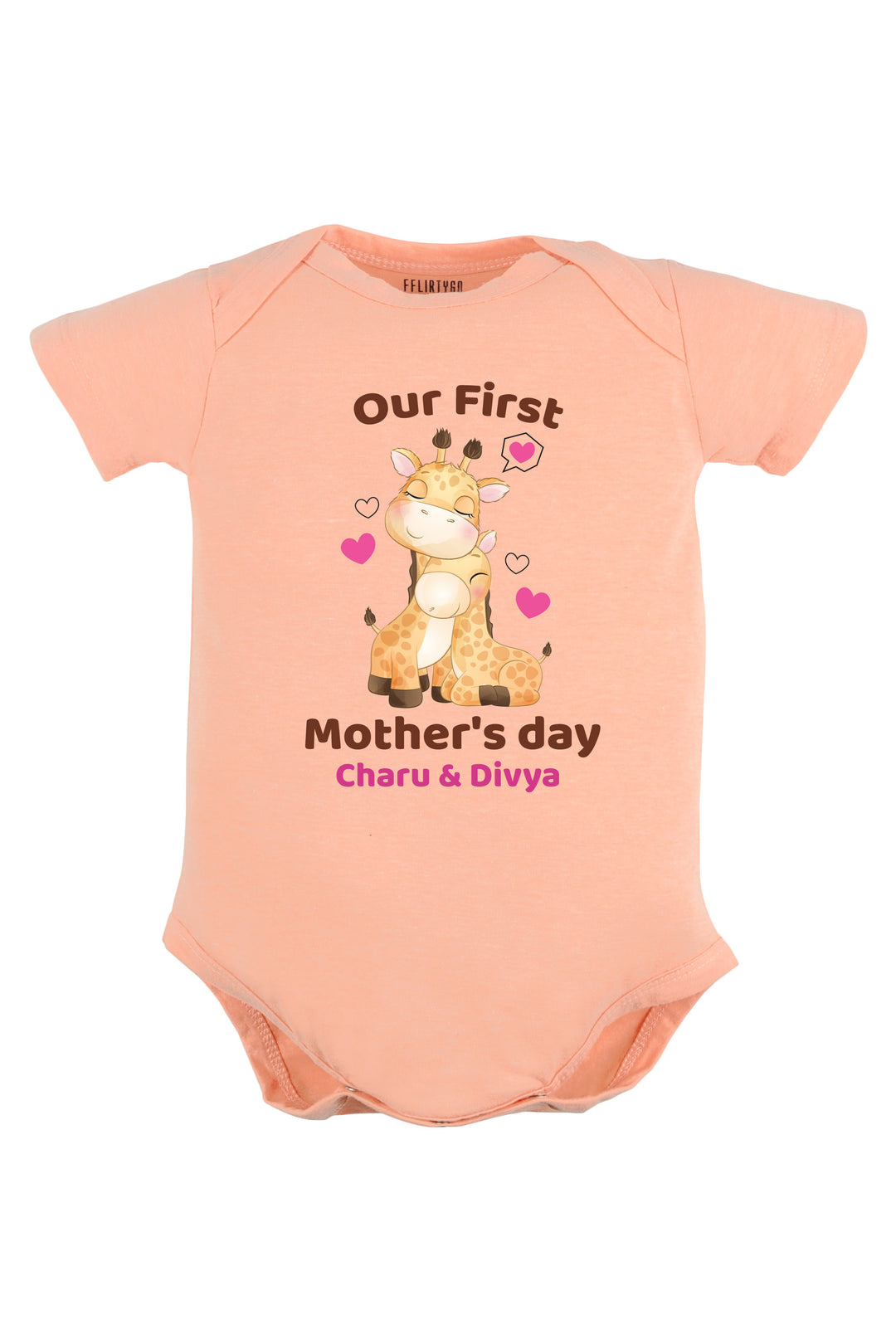 Our First Mother's Day Baby Romper | Onesies w/ Custom Name