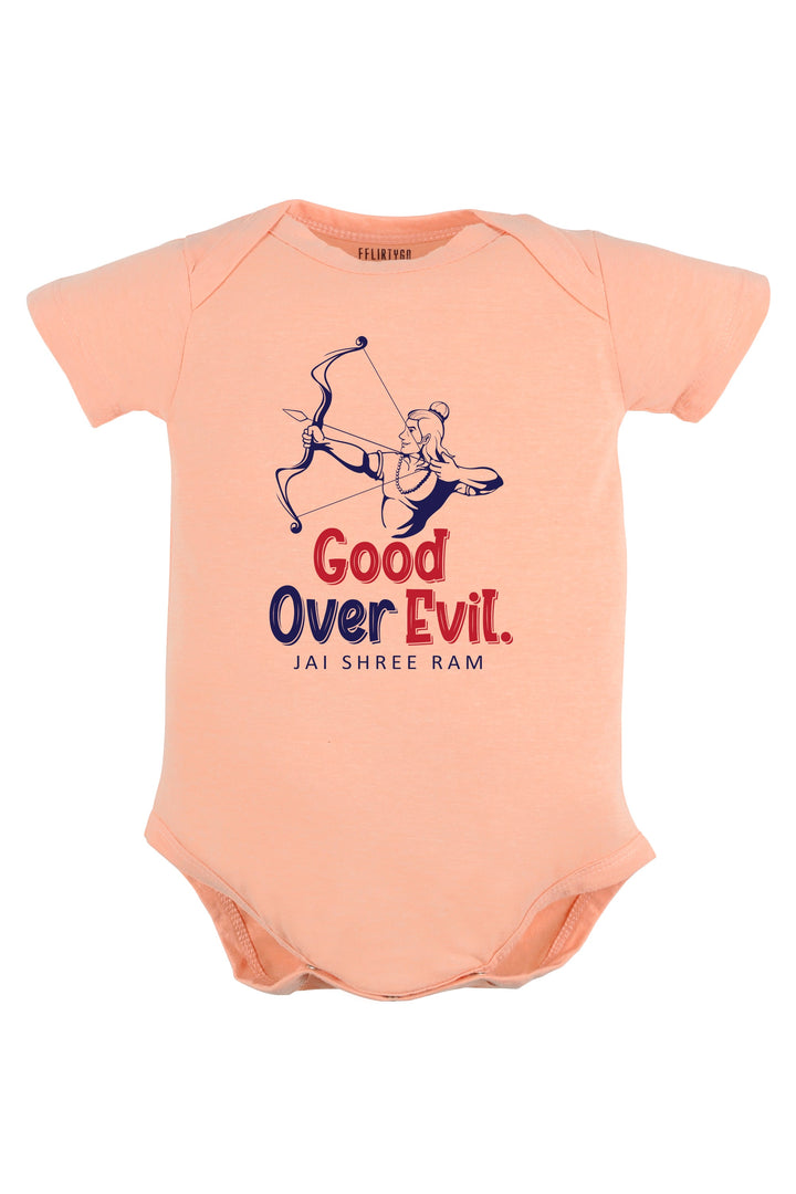 Good Over Evil Jai Shree Ram Baby Romper | Onesies