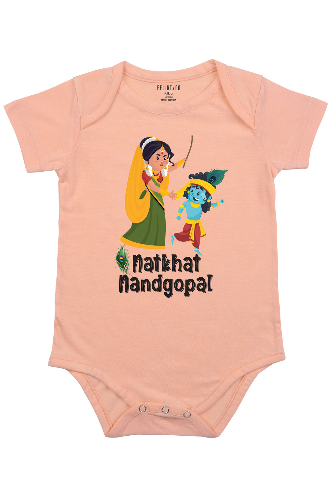 Natkhat Nandgopal Baby Romper | Onesies
