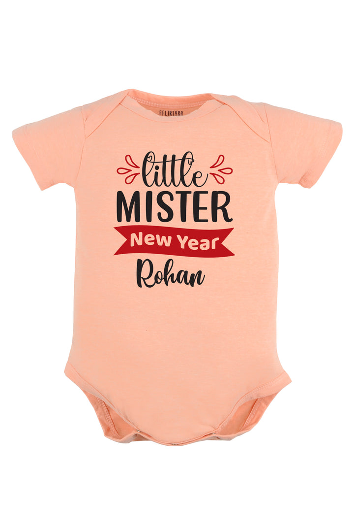 Little Mister New Year Baby Romper | Onesies w/ Custom Name