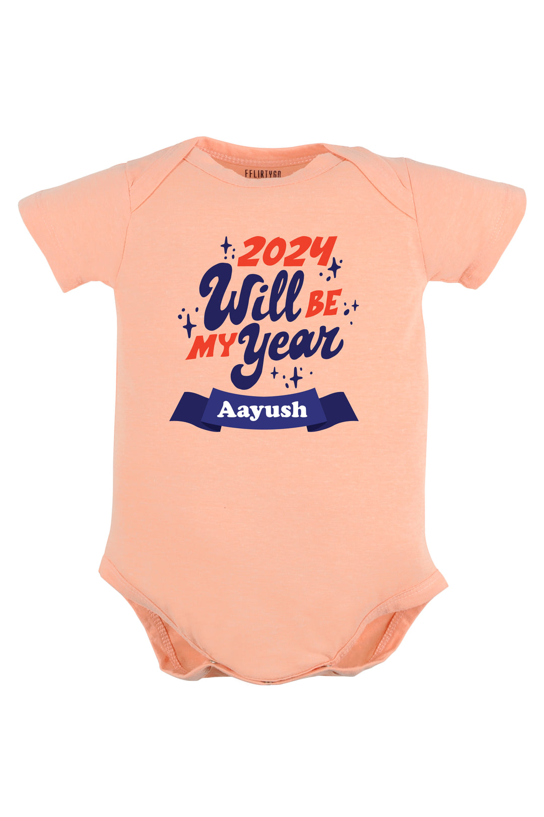 2024 Will Be My Year Baby Romper | Onesies w/ Custom Name