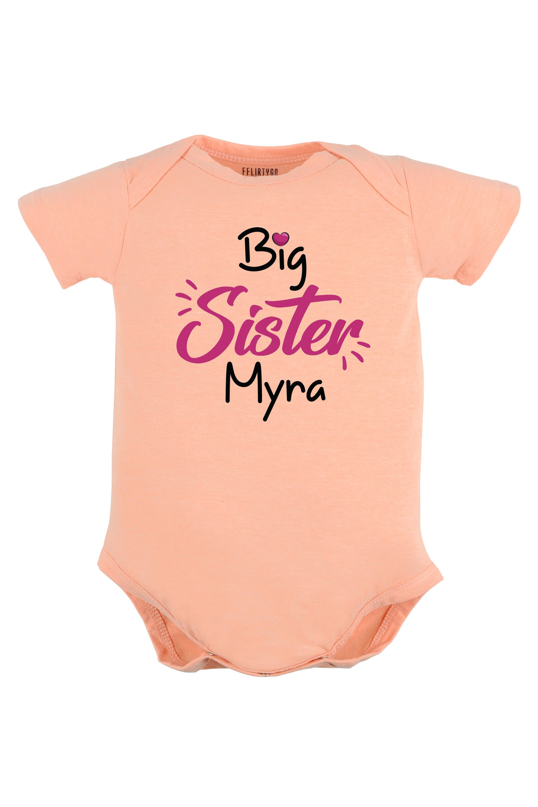 Big Sister Baby Romper | Onesies w/ Custom Name