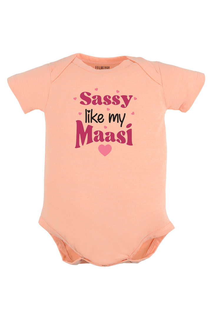 Sassy Like My Maasi Baby Romper | Onesies