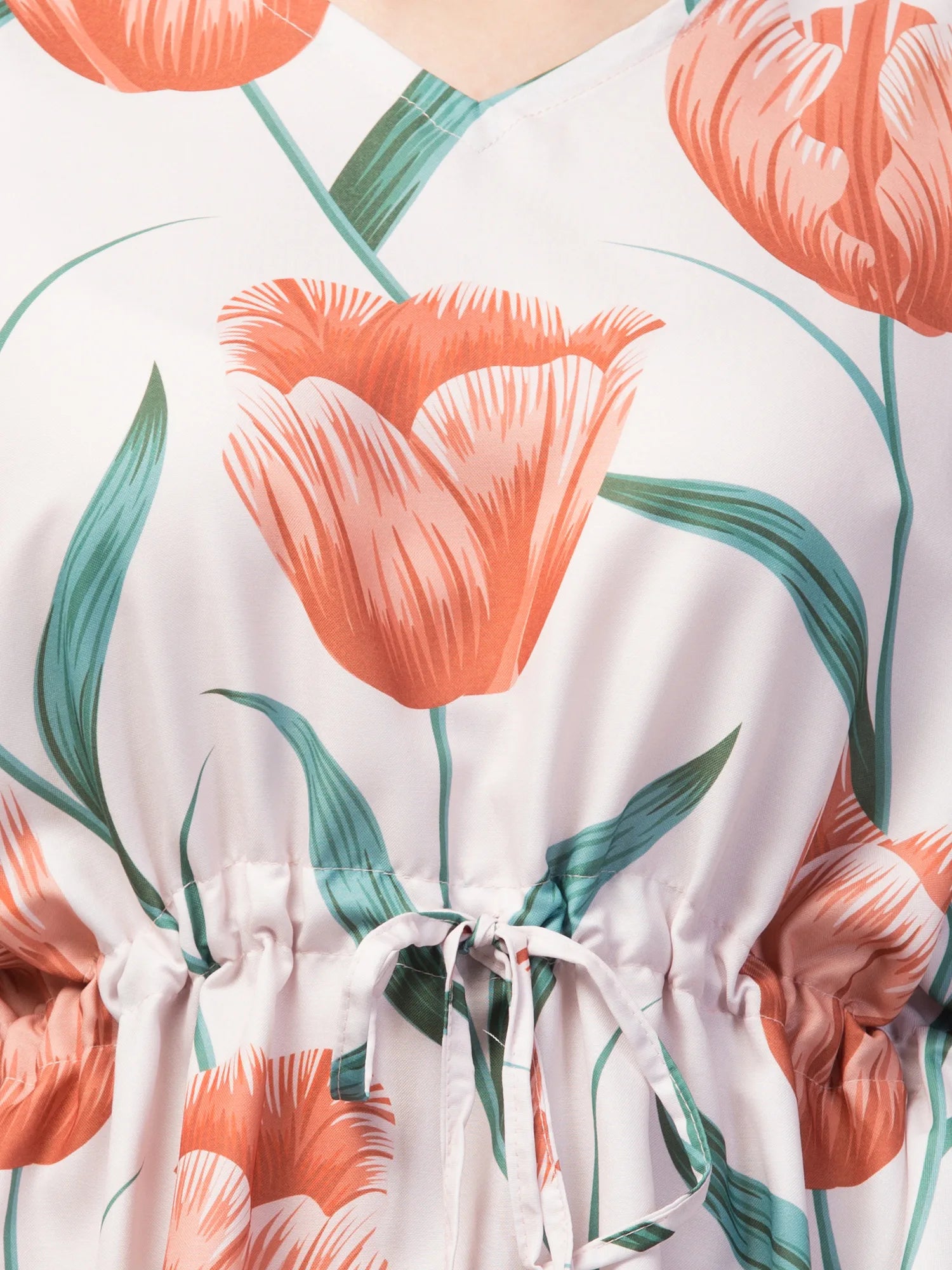 Peachy Paradise Kaftan Set