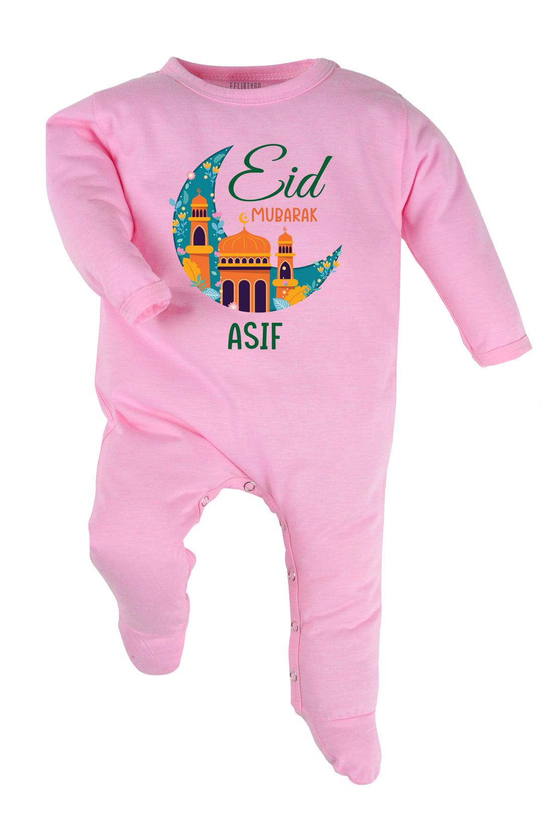 Eid Mubarak Baby Romper | Onesies w/ Custom Name