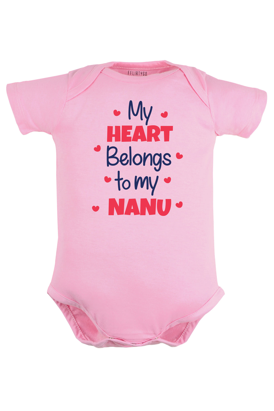 My Heart Belongs To My Nanu Baby Romper | Onesies