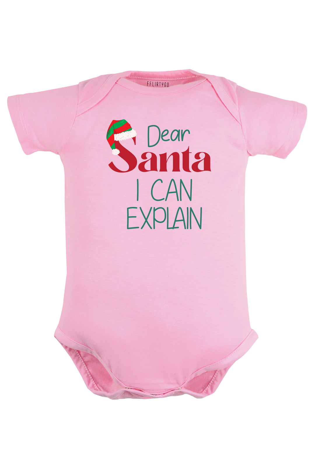 Dear Santa I Can Explain Baby Romper | Onesies