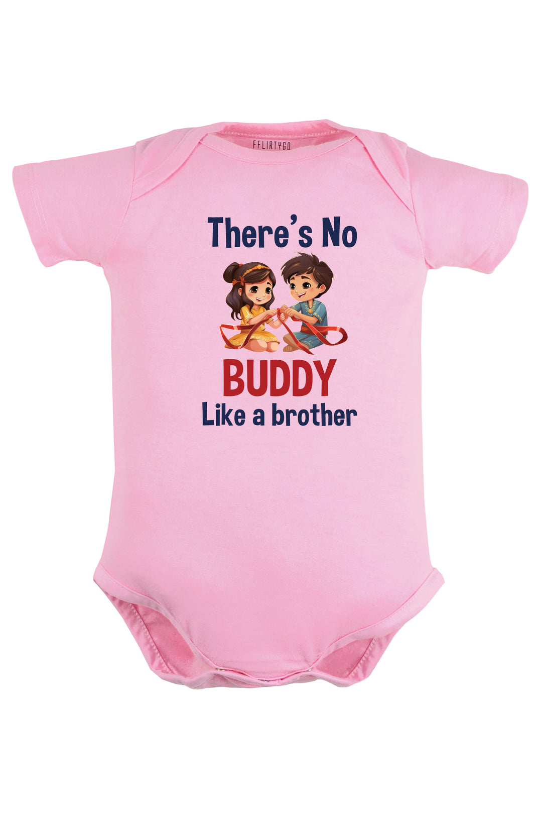 There's No Buddy Like a Brother Baby Romper | Onesies