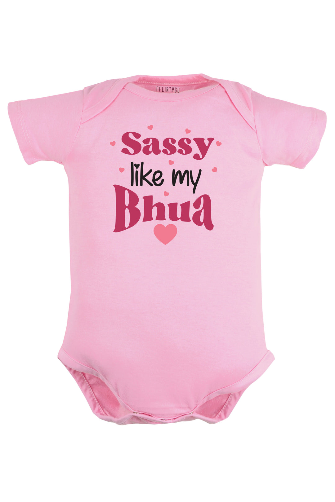 Sassy Like My Bhua Baby Romper | Onesies