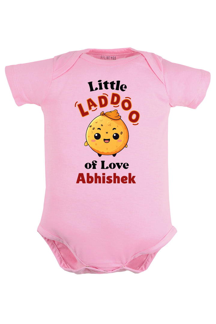 Little Laddoo Of Love Baby Romper | Onesies w/ Custom Name