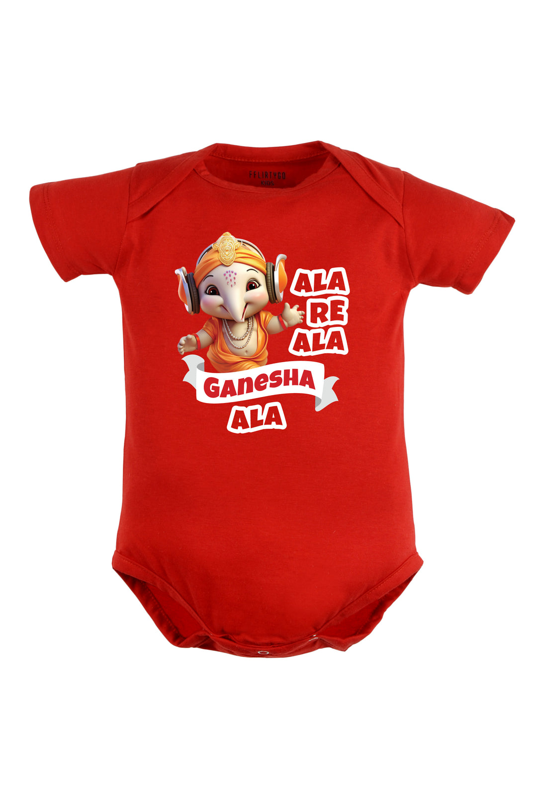 Ala Re Ala Ganesha Ala Baby Romper | Onesies