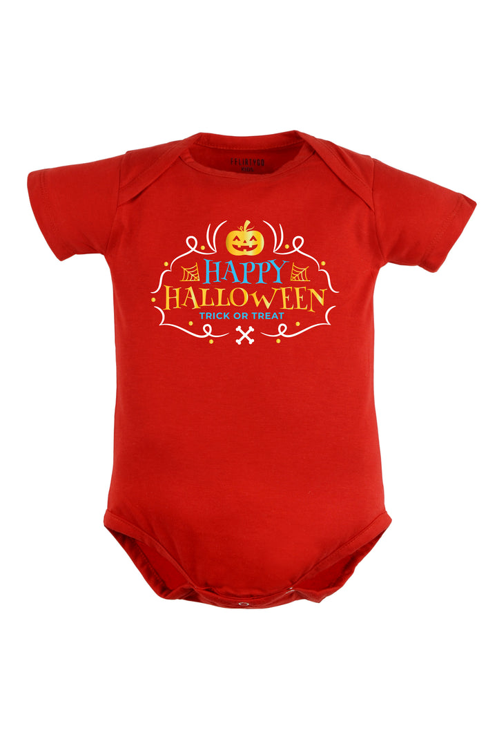 Happy Halloween Trick Or Treat Baby Romper | Onesies