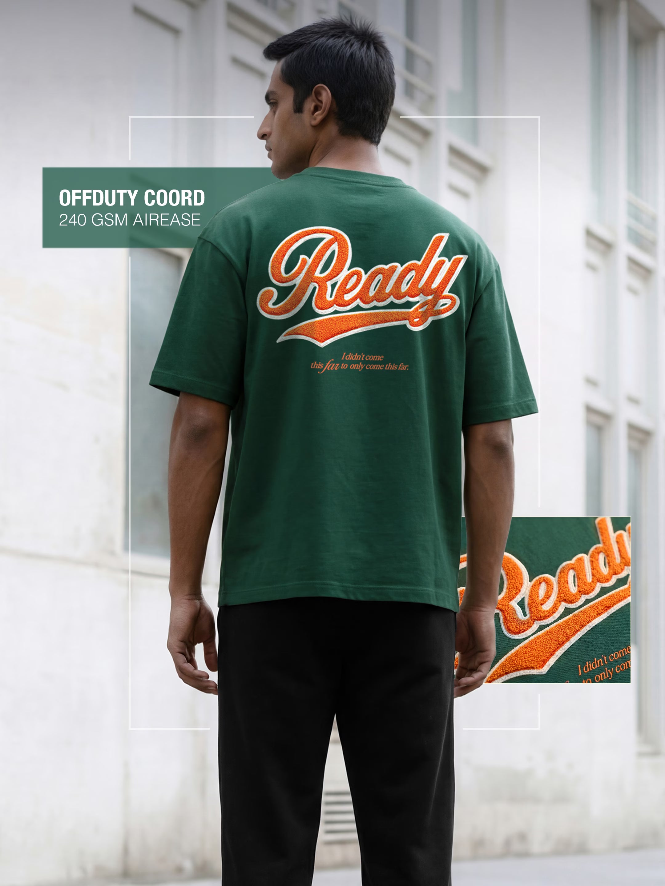 Ready Cotton Men's 240 GSM AirEase Full Co-ord