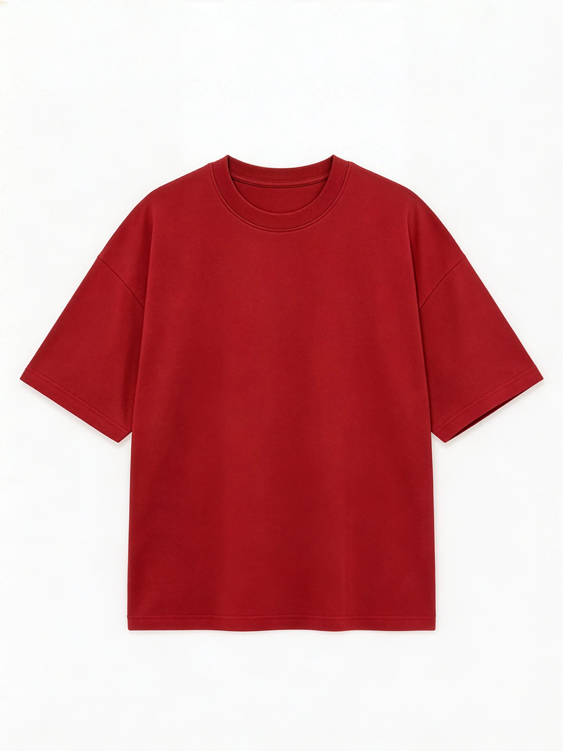 Red Men's Oversized T-Shirt