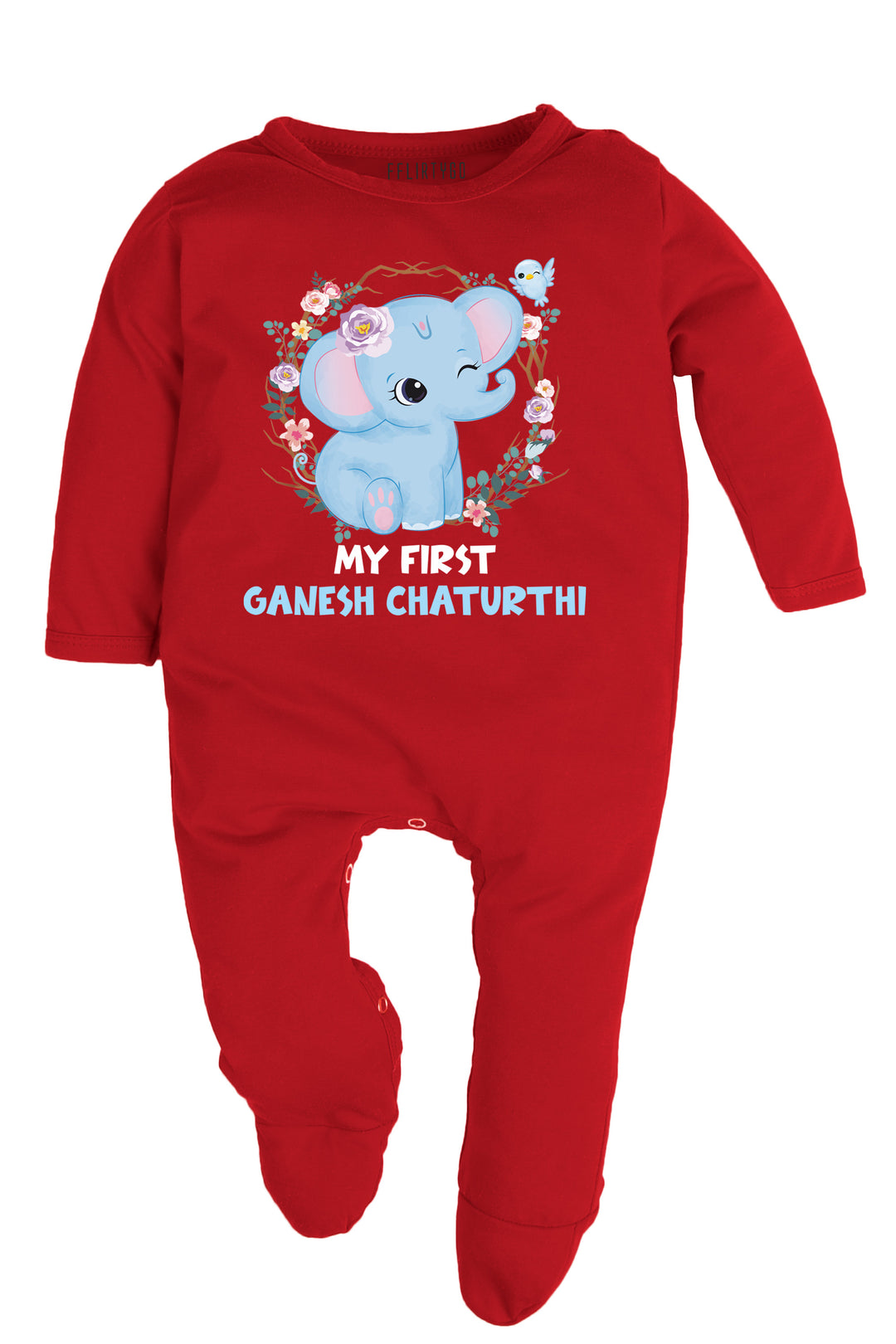 My First Ganesh Chaturthi Baby Romper | Onesies