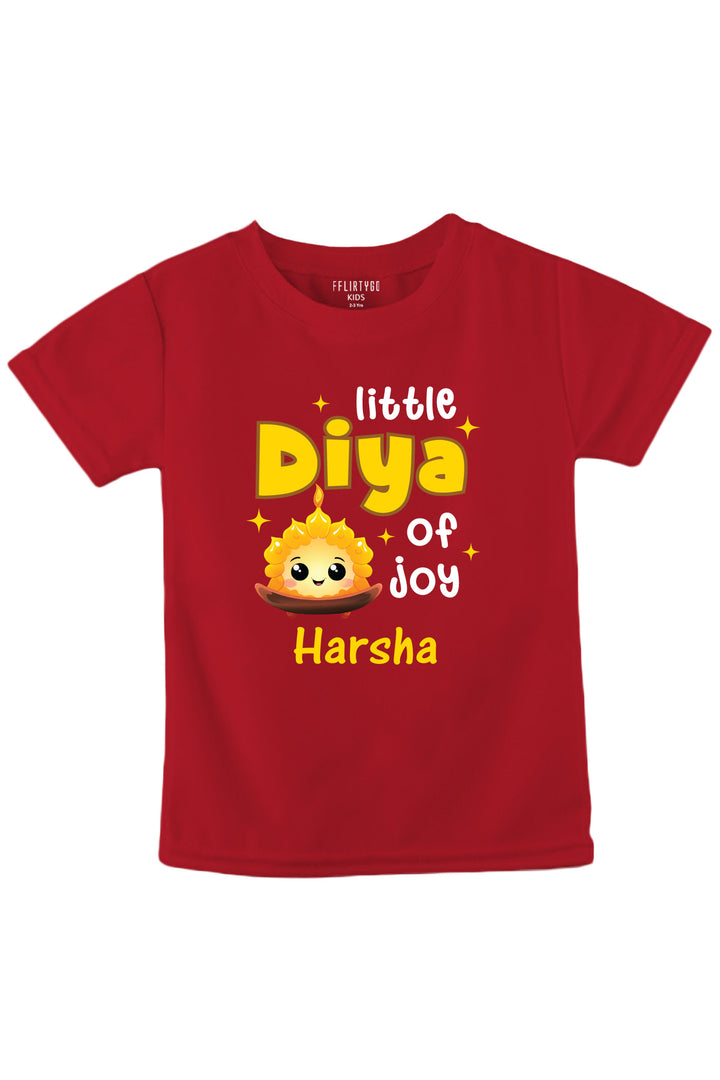 Little Diya Of Joy Kids T Shirt w/ Custom Name