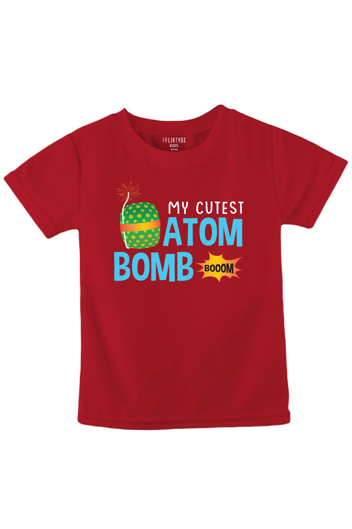 My Cutest Atom Bomb Kids T Shirt