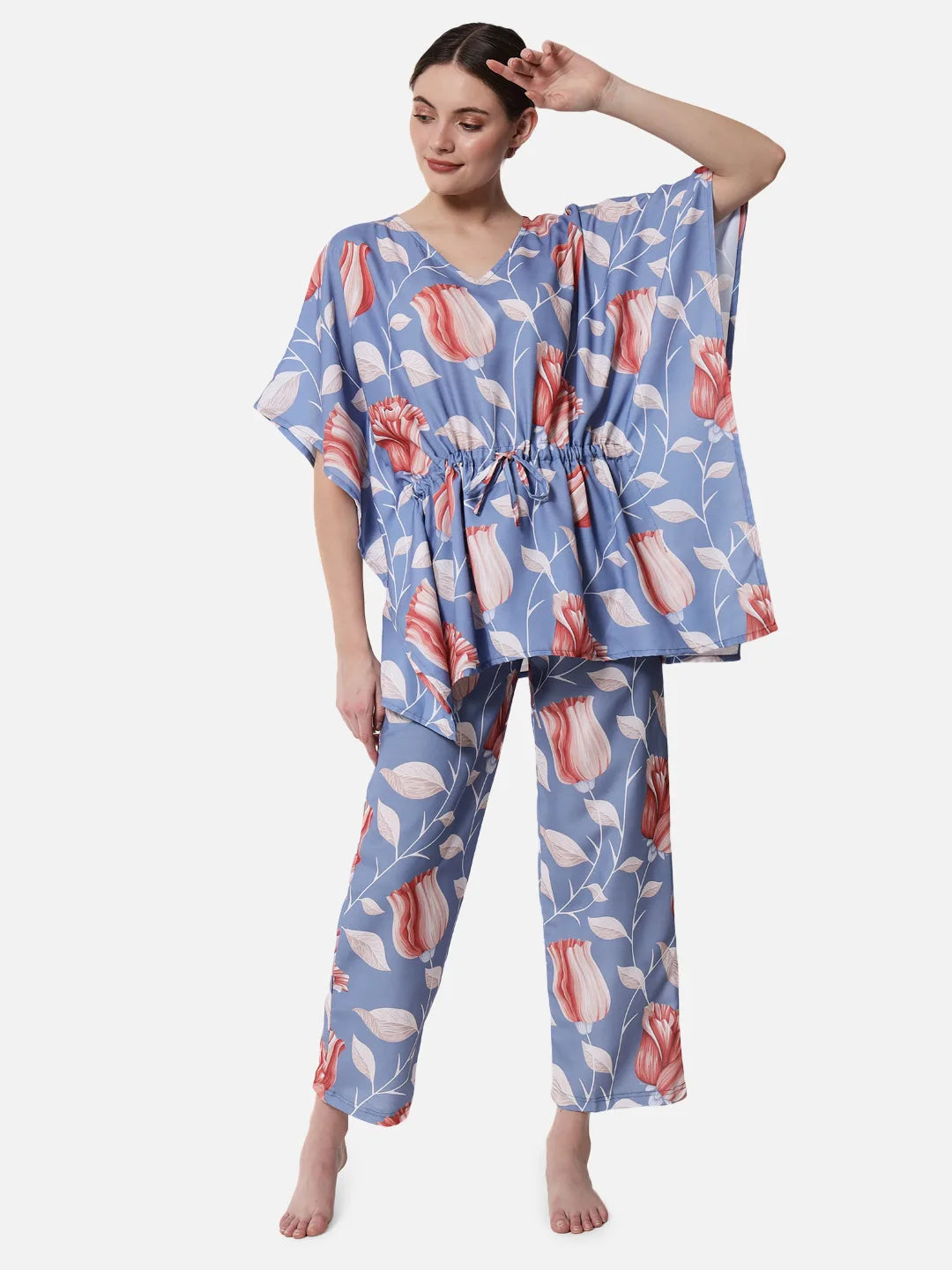 Rose Garden Kaftan Set