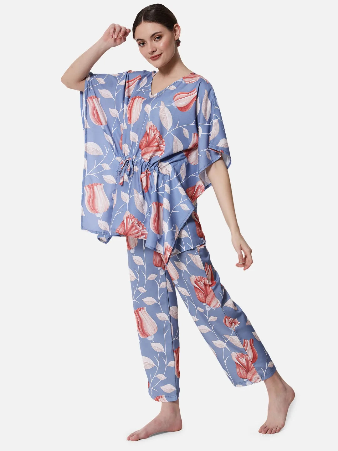 Rose Garden Kaftan Set